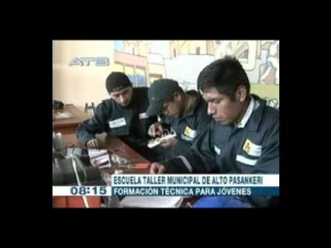 Embedded thumbnail for Una nota de ATB noticias sobre la Escuela Taller Municipal